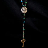 Jaded Rosary Necklace